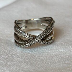 David Yurman Diamond / Silver ring